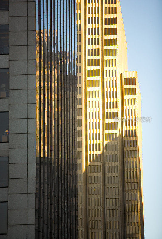 旧金山的摩天大楼