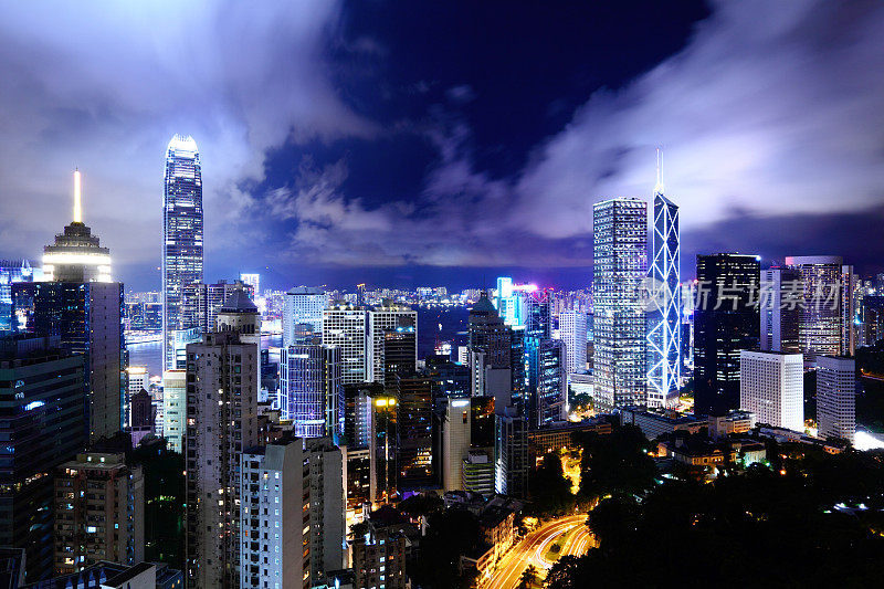 香港的夜晚