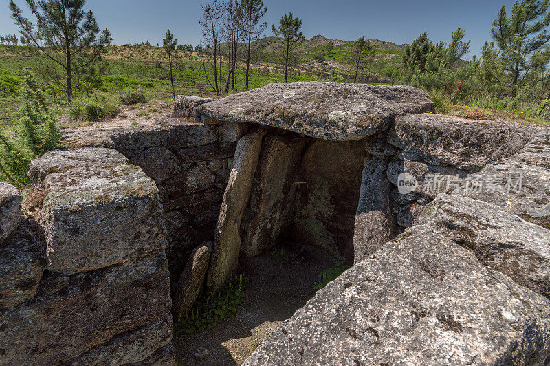 在葡萄牙北部的石器时代