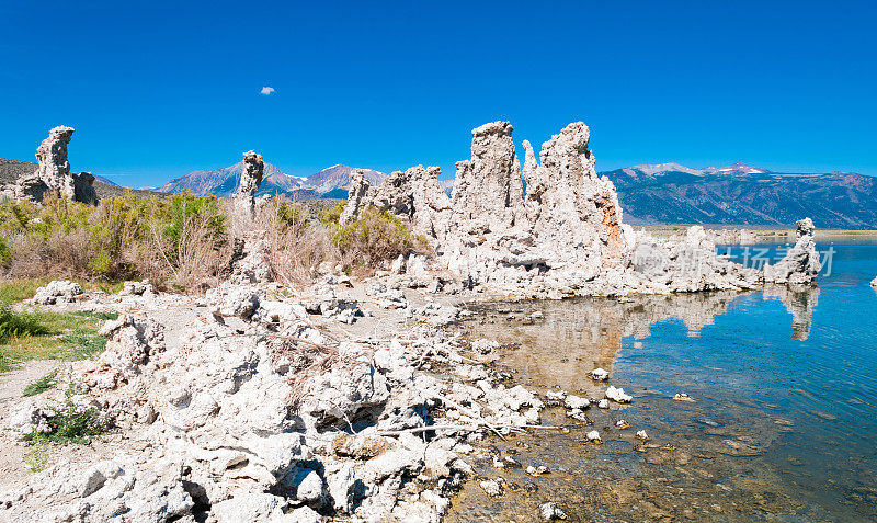 莫诺湖，东Sierra，加利福尼亚