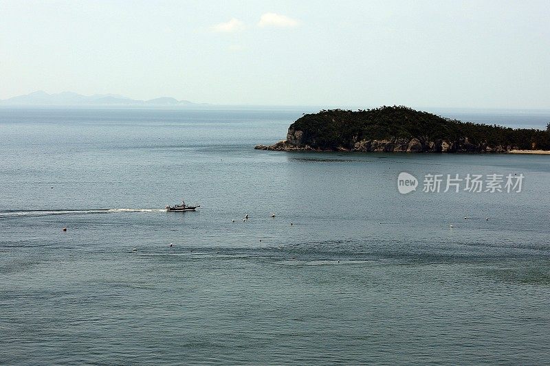 VD741韩国的西海景观
