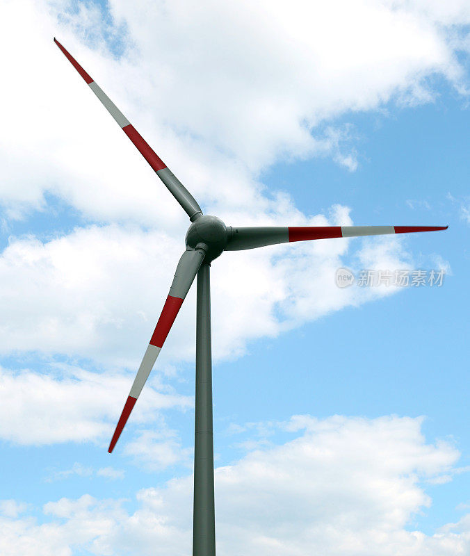 风力涡轮机用于利用风力生产清洁能源