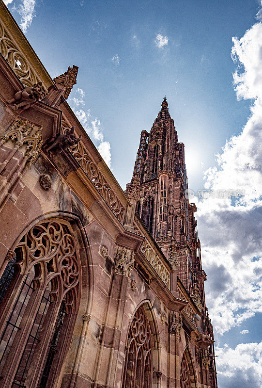 斯特拉斯堡大教堂的外观