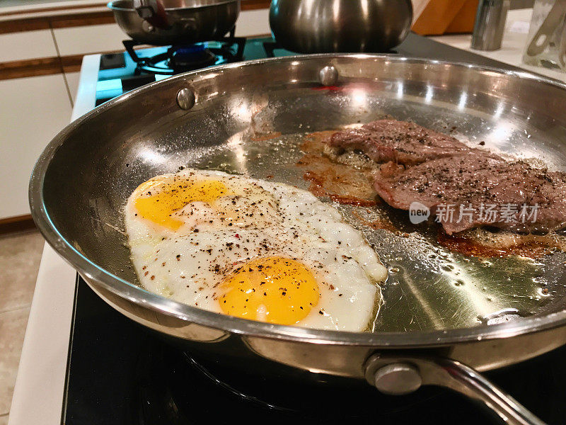 在西科罗拉多州为午餐或晚餐准备食物