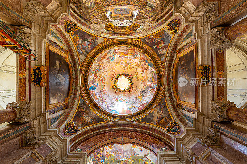 圣依纳爵教堂，洛约拉，罗马，意大利
