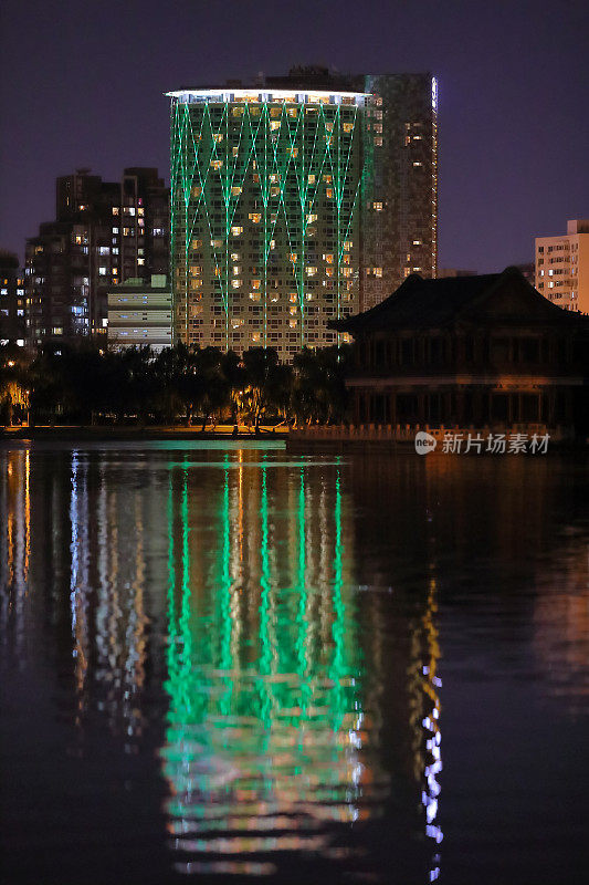北京城市夜景