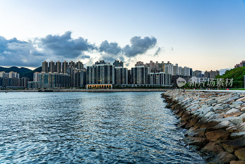 香港的高层住宅大厦