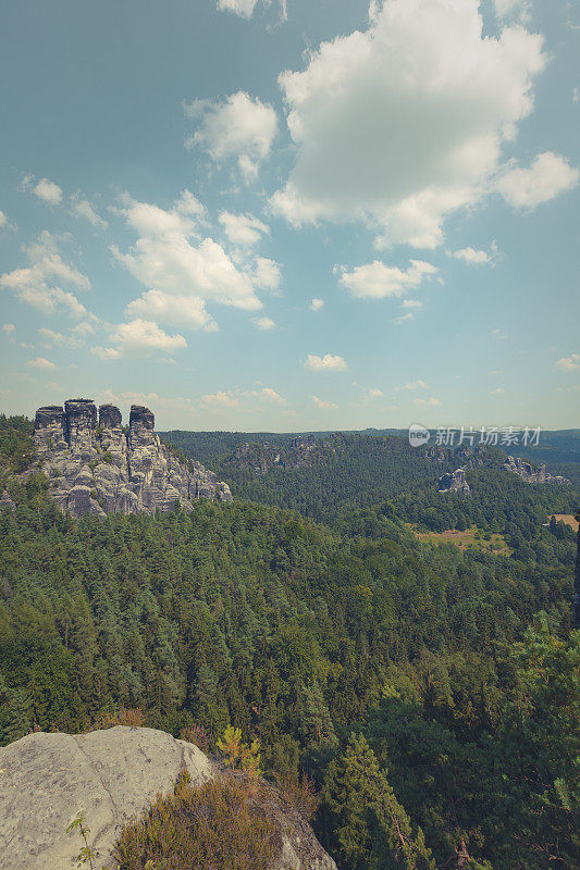 elbsandstein山脉,德国