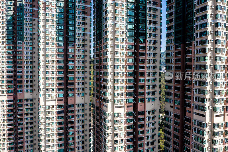 高密度居住在香港