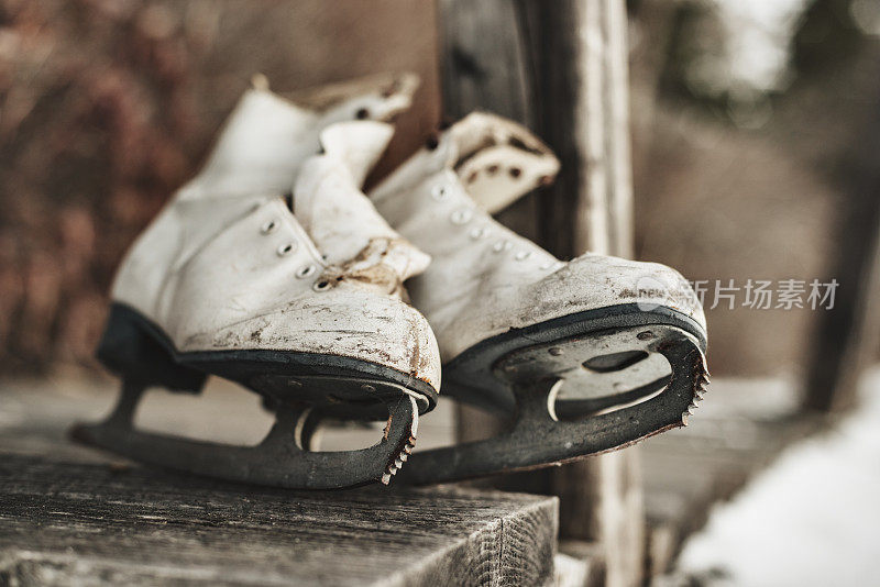 旧图溜冰鞋