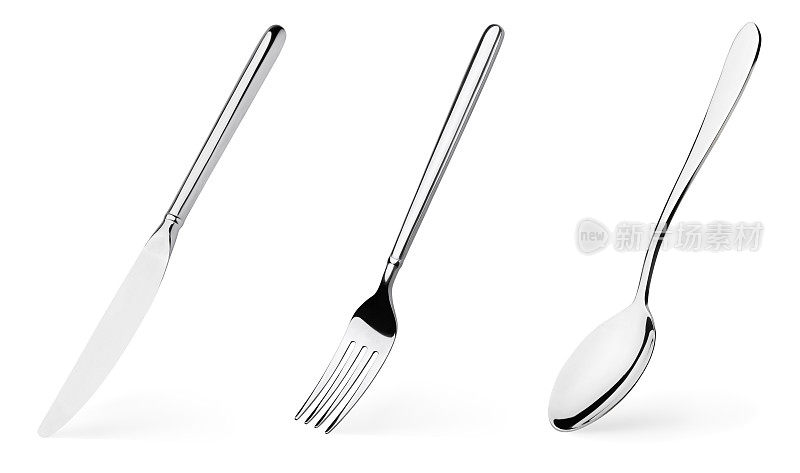 叉子、勺子和刀