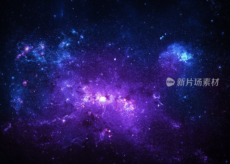 明亮的星场-由美国宇航局提供的图像元素