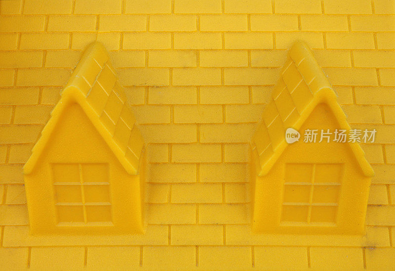 黄色塑料屋面线
