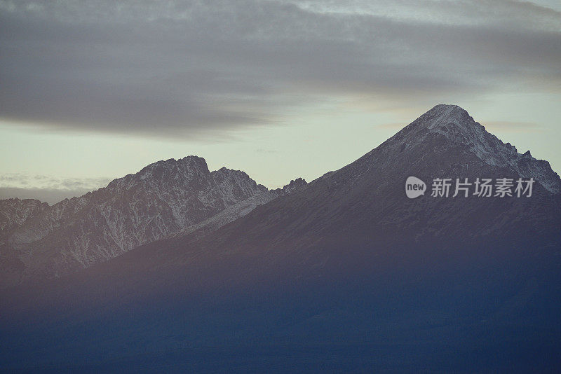 高Tatra山上