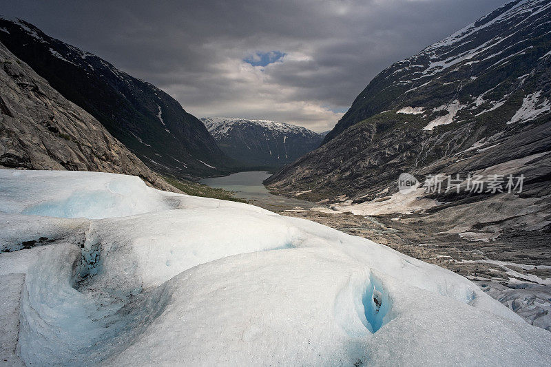 冰川在挪威