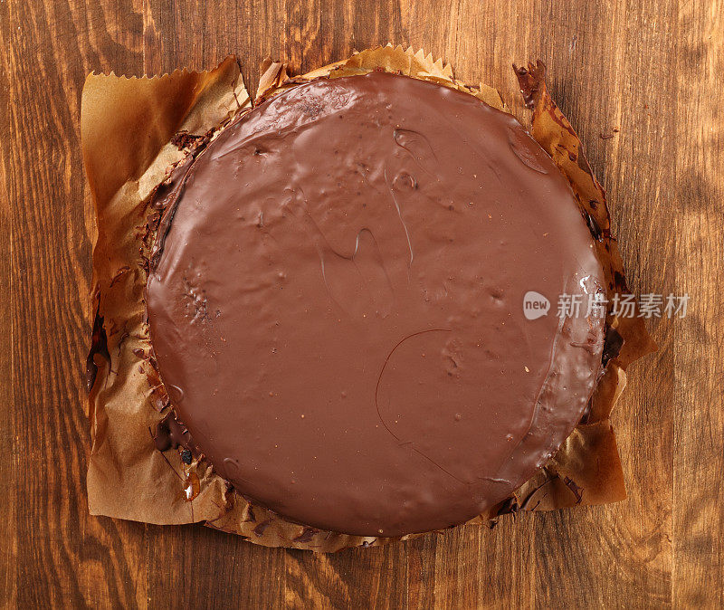 制作巧克力蛋糕
