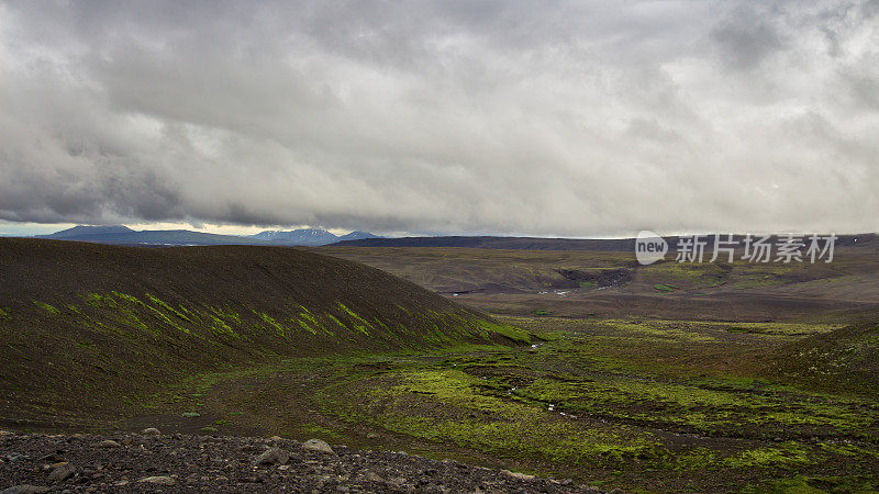 冰岛高地的奇异景观