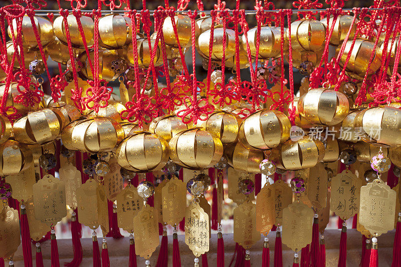 十二生肖风铃，文武寺，日月潭，台湾