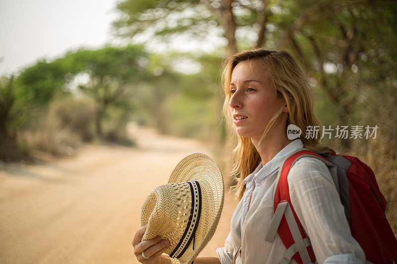 独立的女人旅行