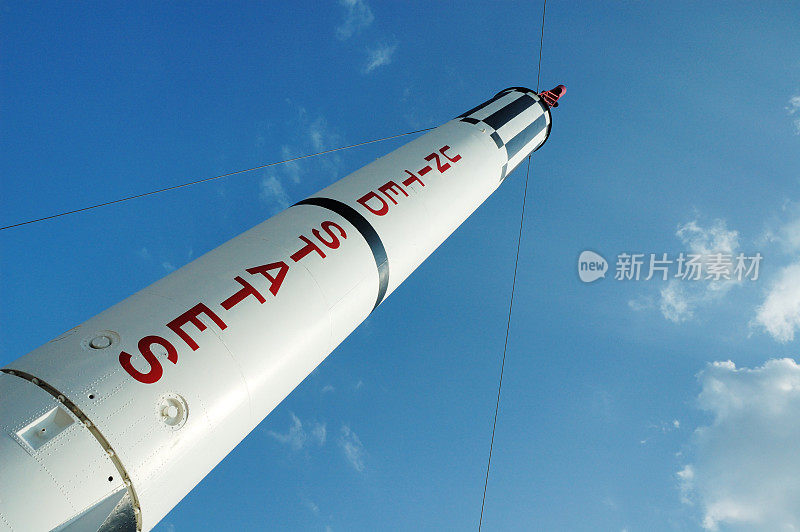 佛罗里达州肯尼迪航天中心的水星红石火箭