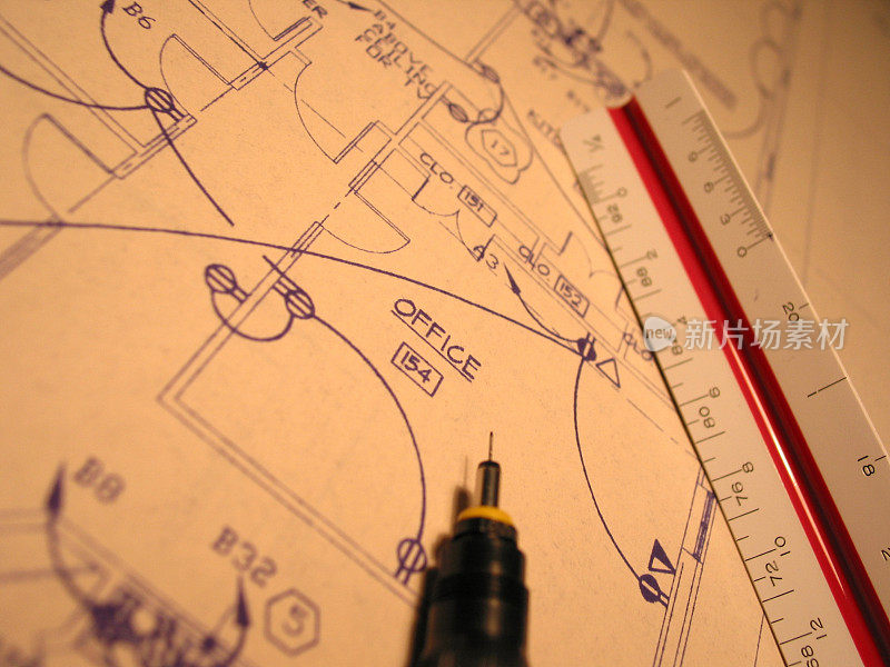 蓝图办公室电气计划