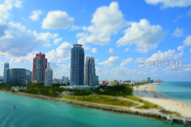 迈阿密海滩海景