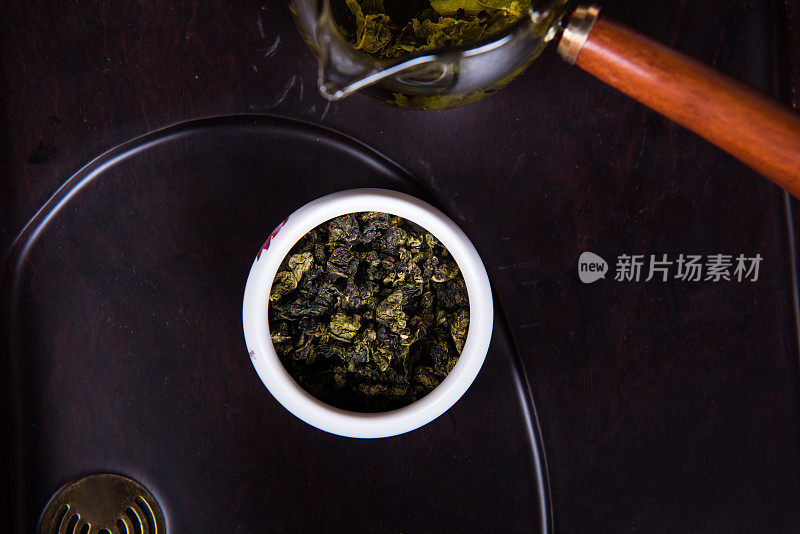 中国的铁观音茶。