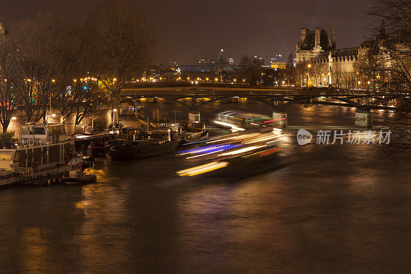巴黎城市夜景