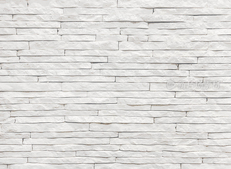 白色石板石墙背景