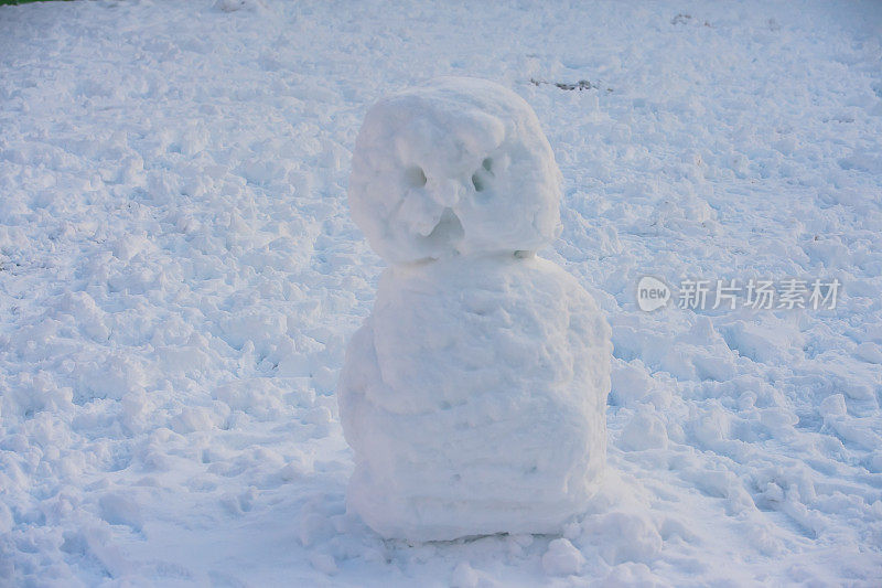 东京下雪了。第二天，艺术作品在公园里排着队。