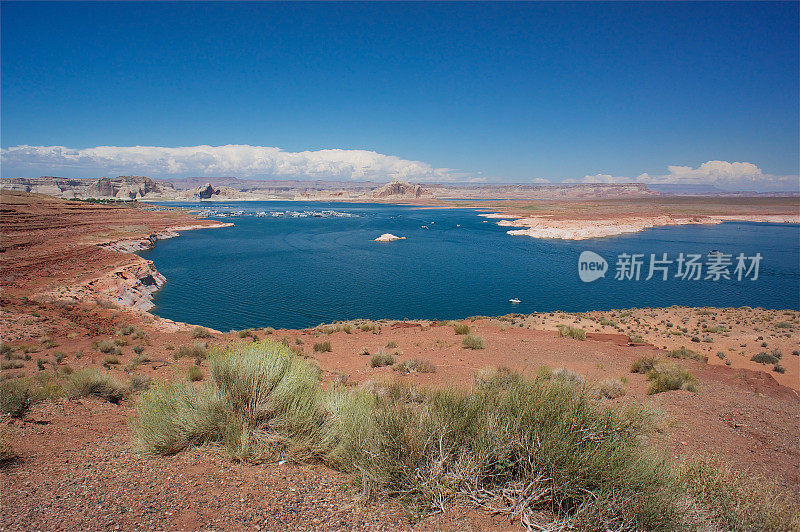 著名的鲍威尔湖全景