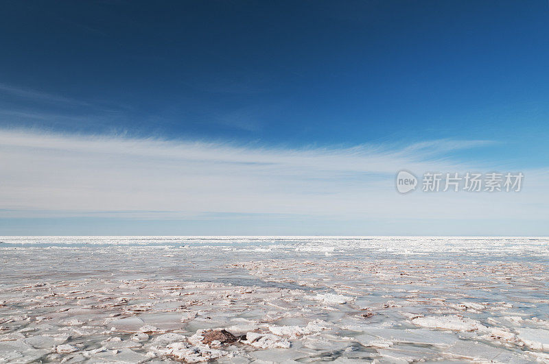 诺森伯兰海峡浮冰