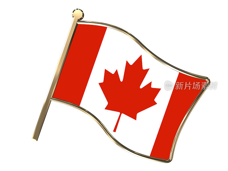 加拿大国旗徽章