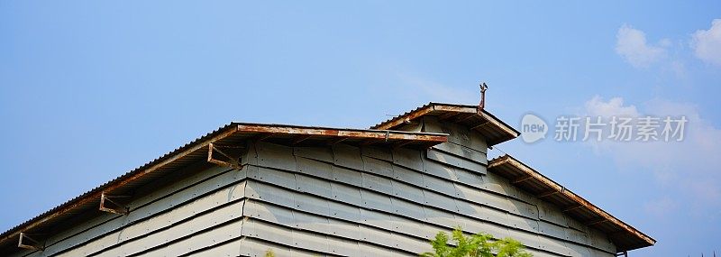 波纹铁皮工业建筑屋面