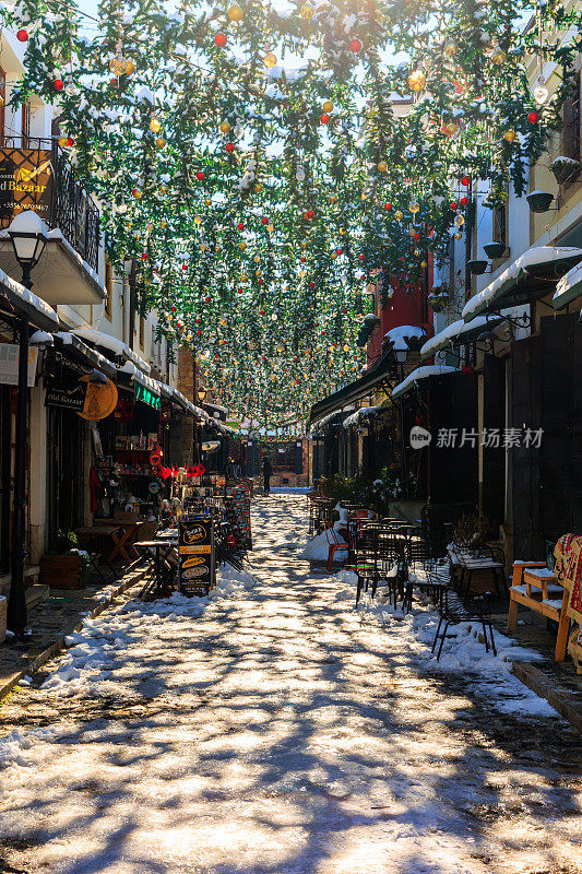 Korçë老集市，阿尔巴尼亚老城区