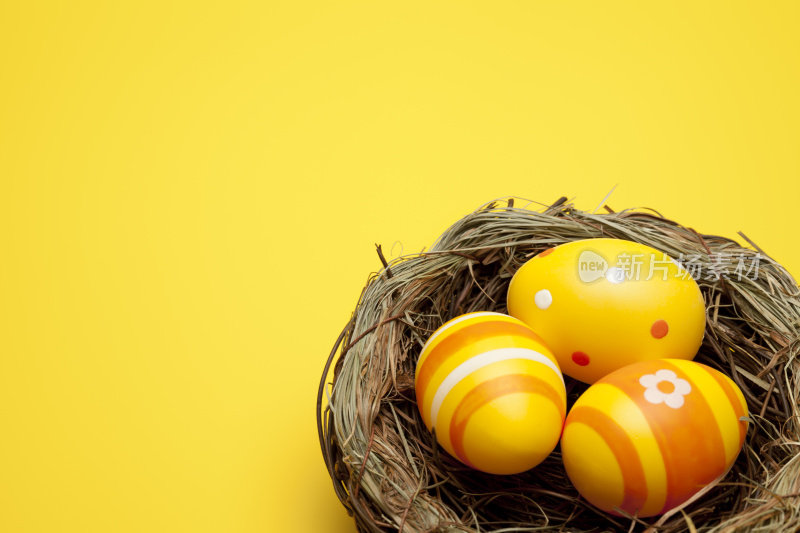 黄色的复活节彩蛋