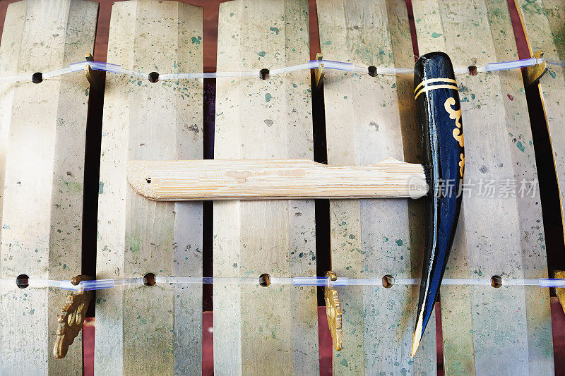 巴厘传统的打击乐器——木琴