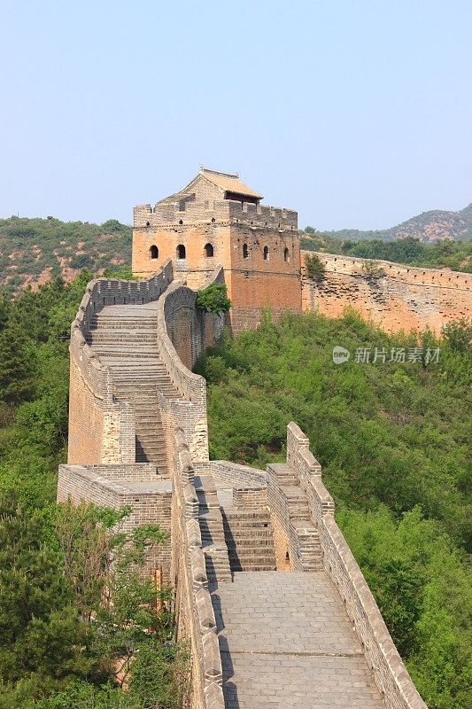 夏天的长城，中国金山岭