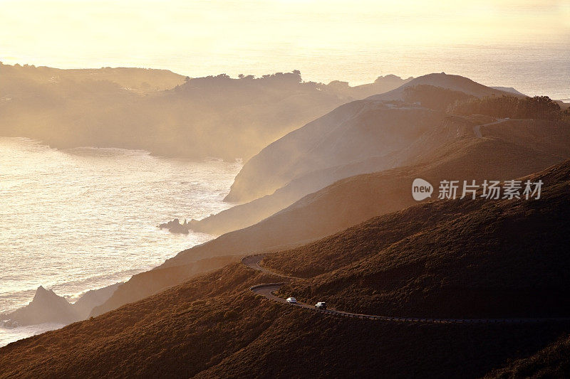 日落时分的马林岬