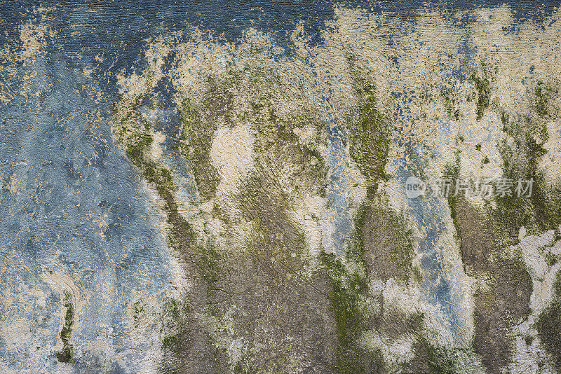 蓝绿色抽象粗糙的粗糙的风化的粗糙的详细的背景纹理