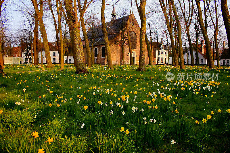 比利时佛兰德斯布鲁日的贝居尼日修道院