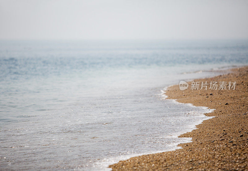 沙滩和海浪