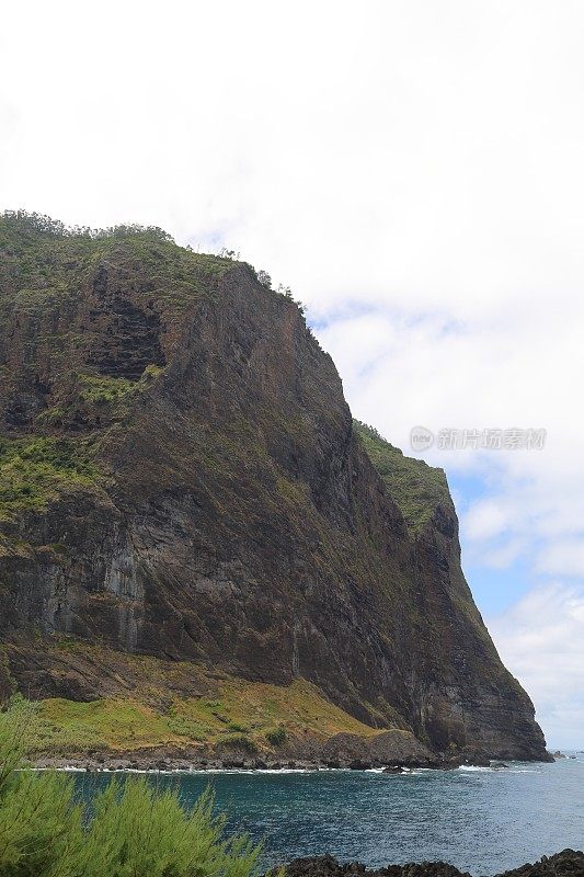 马德拉岛东北海岸，大西洋海岸