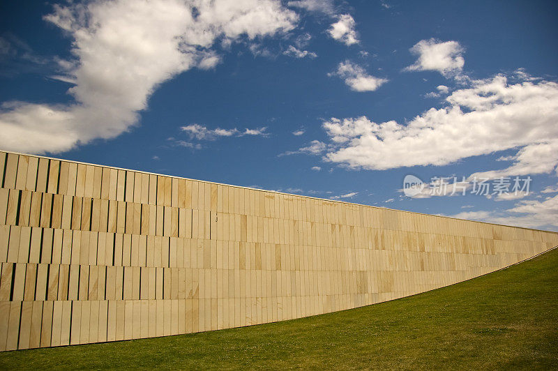 墙体建筑特征抽象澳大利亚堪培拉