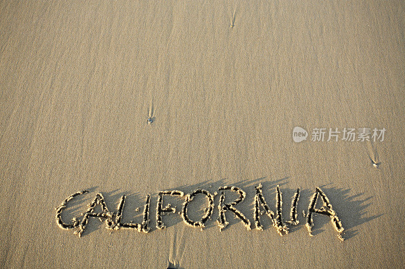 加州海滩的话