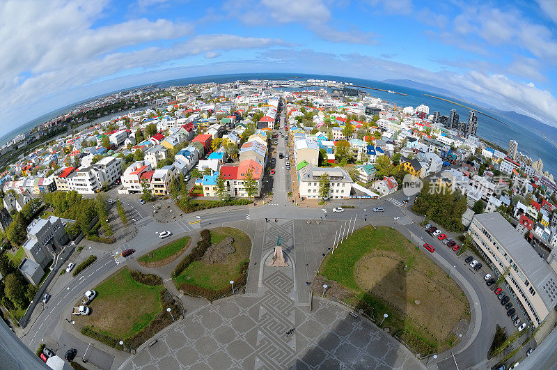 冰岛雷克雅未克市中心