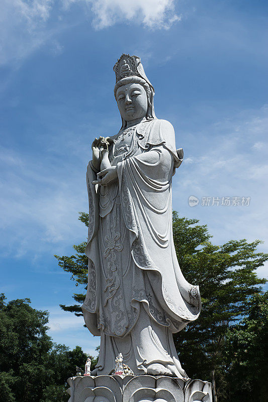 中国神雕像。