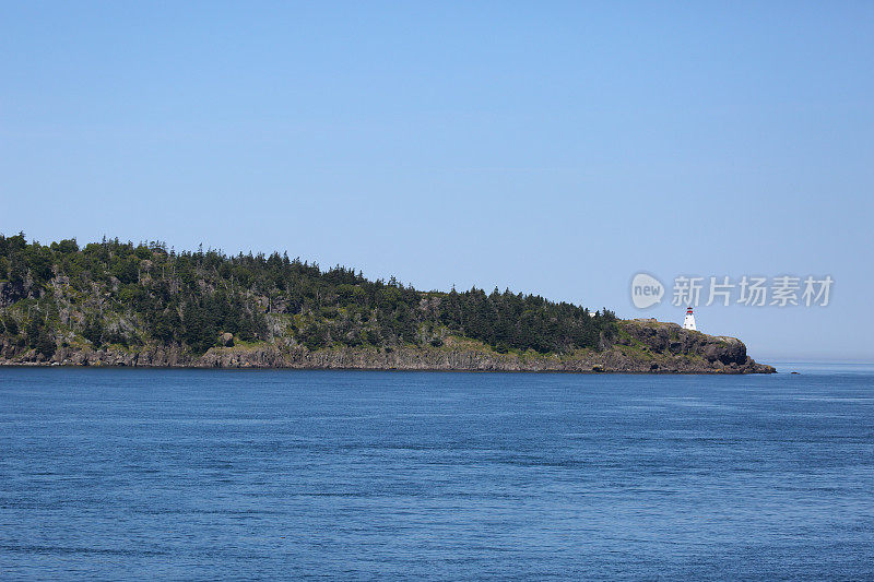 加拿大新斯科舍长岛的野猪头灯塔