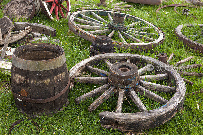 木桶和轮子，荷兰