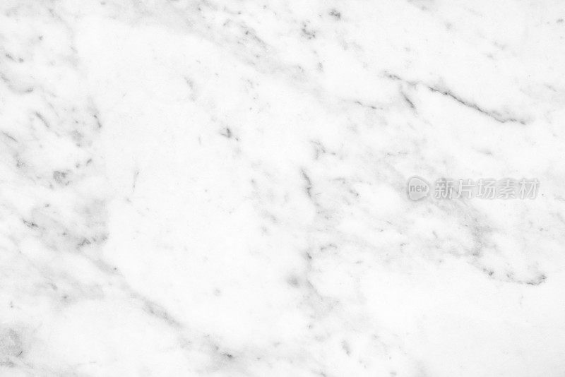 白色卡拉拉大理石自然光表面浴室或厨房台面